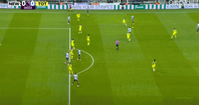 半場戰(zhàn)報:紐卡0-0熱刺,喬林頓中柱,貝里瓦爾險破門